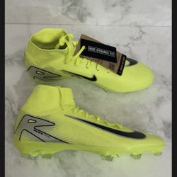 Nike Zoom Superfly 10 Pro FG Soccer Cleats Volt Black HF9433-700 Men’s 