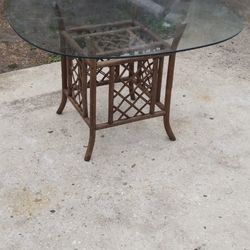 Rattan Dining Table 