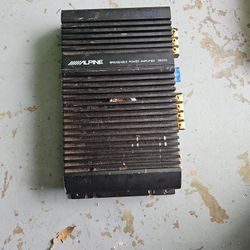 Alpine Amp Both For $35