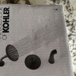 Kohler Shower Set Complete (new) Color Black