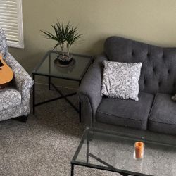 Living Room set - Love Seat, Accent Chair, Coffee Table, End Table