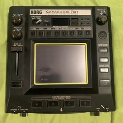 Korg Kaossilator Pro - Works - Best for Studio Use - Read Description