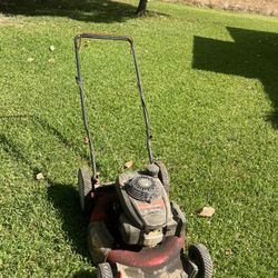 Previously Used Troy-bilt Red Push Mower