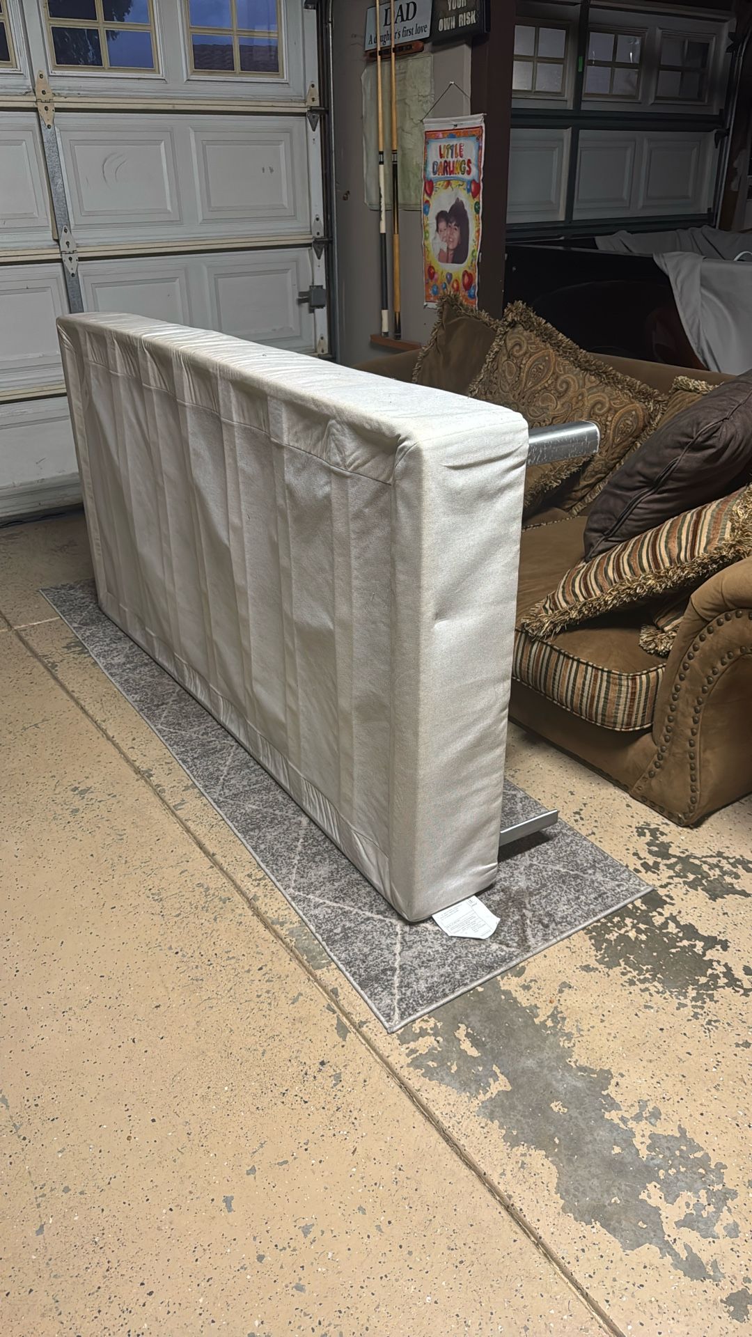 Twin Wood Box Spring With Legs