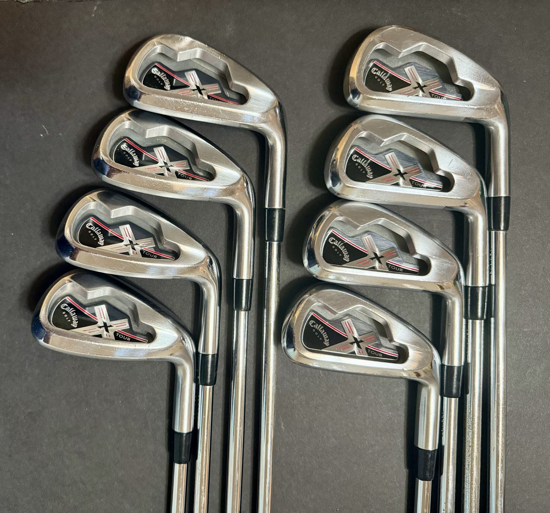 Callaway X Tour Iron Set 8 pcs 5-Pw Dynamic Gold S300 RH