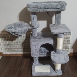 Grey cat Tree 