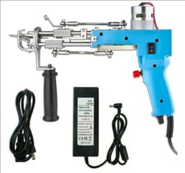 BESGEER Pistola de Tufting para Alfombras con Kit de Recortadora de Alfombras - Pistola de Tufting con Tijeras de Tufting, Pistola de Alfombra de Pelo