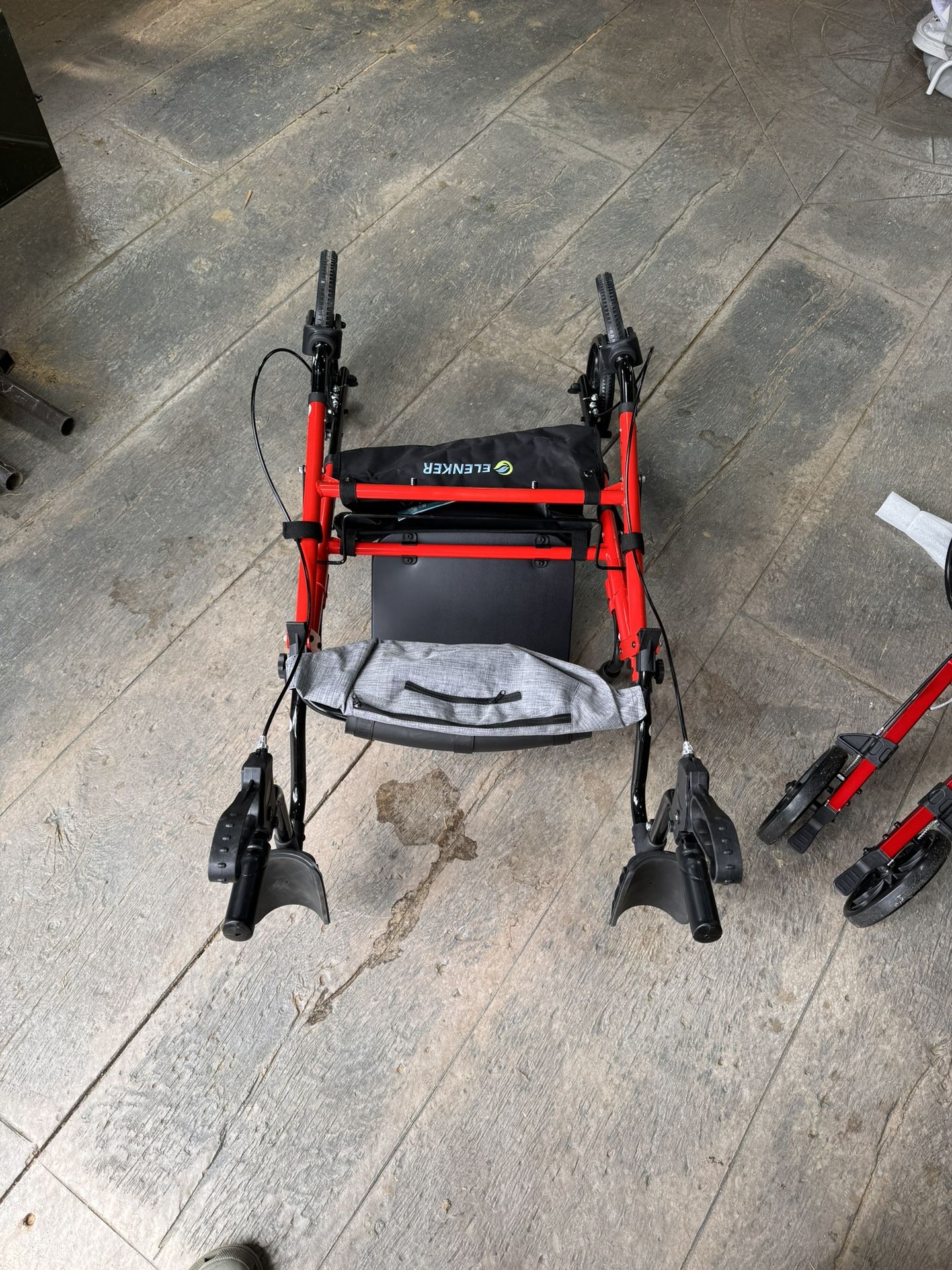 Elenker All Terrain Upright Rollator Walker