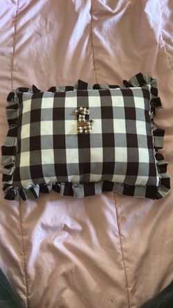 homemade pillow for a baby