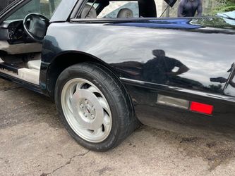 Corvette rims and tires