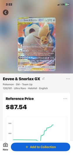 Evee & Snorlax GX