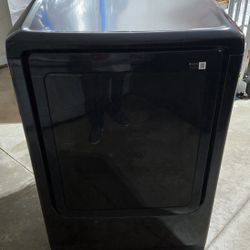 Samsung Pet Care Dry and Steam Sanitize+ 7.4-cu ft Steam Cycle Smart Electric Dryer (Brushed Navy)