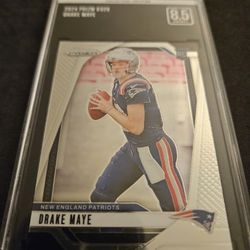 2024 Prizm Drake Maye Rookie Card