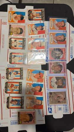 Vintage Topps Lot 21 Cards