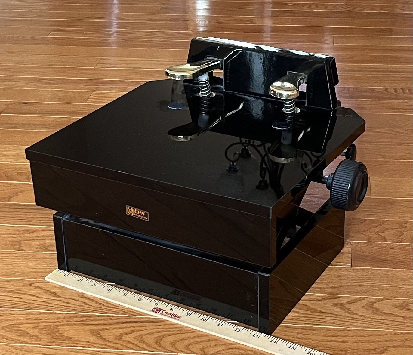 $50 piano foot pedal stool, used, like new