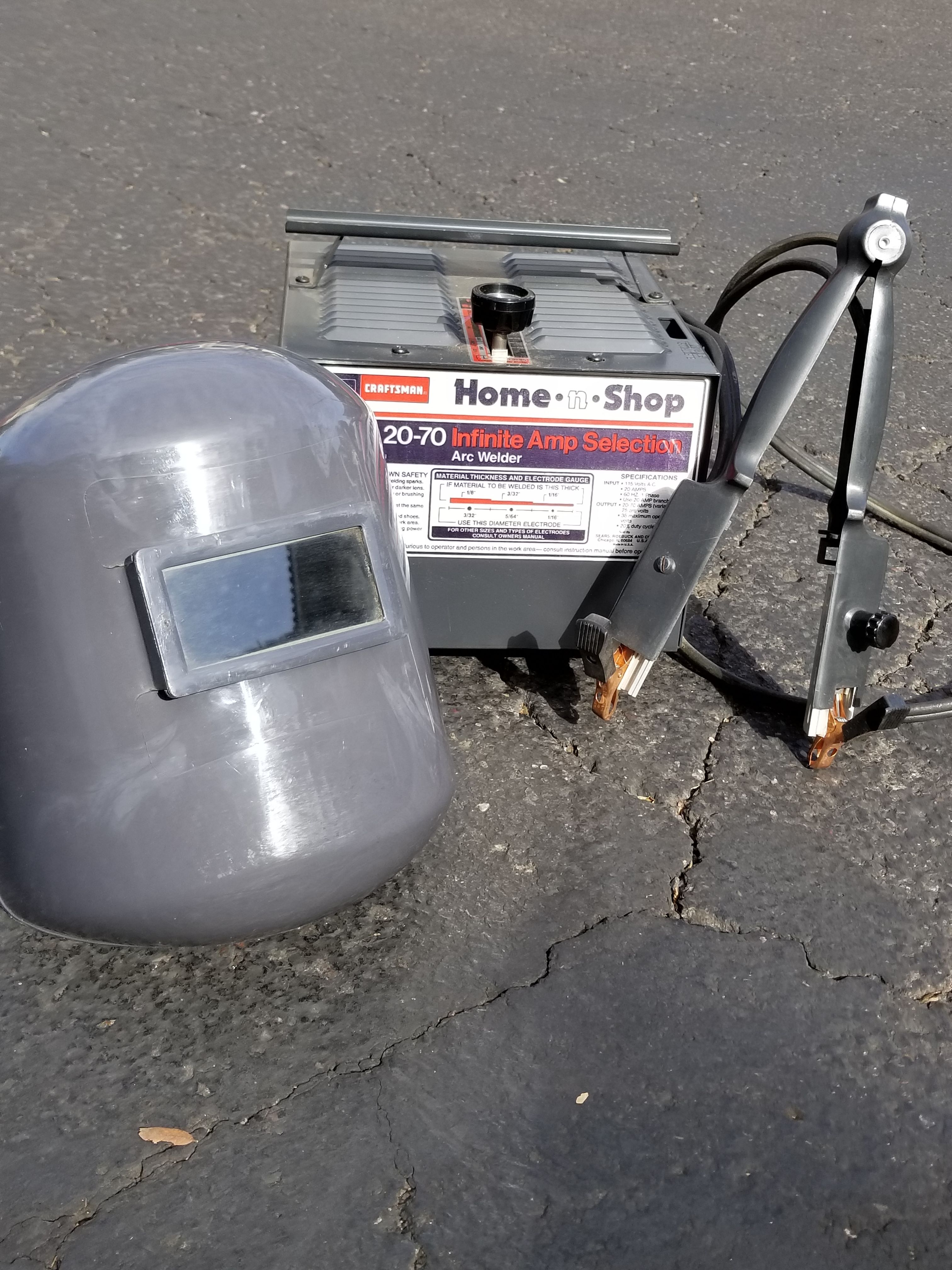 Craftsman 20-70 Arc Welder Set