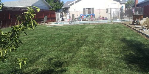 Landscape instalation and concrete jobs