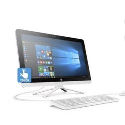 HP 22-b013w Snow White All-in-One PC