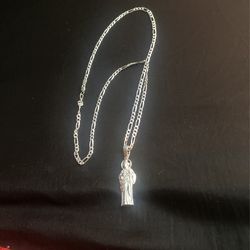 San Judas pendant And Chain
