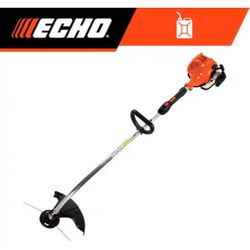 ECHO 21.2 cc Gas 2-Stroke Curved Shaft String Trimmer with Rapid-Loader Trimmer Head @T4-590