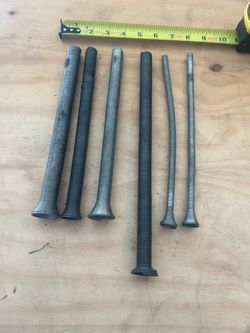 Lot of 6 - Spring Tube Benders