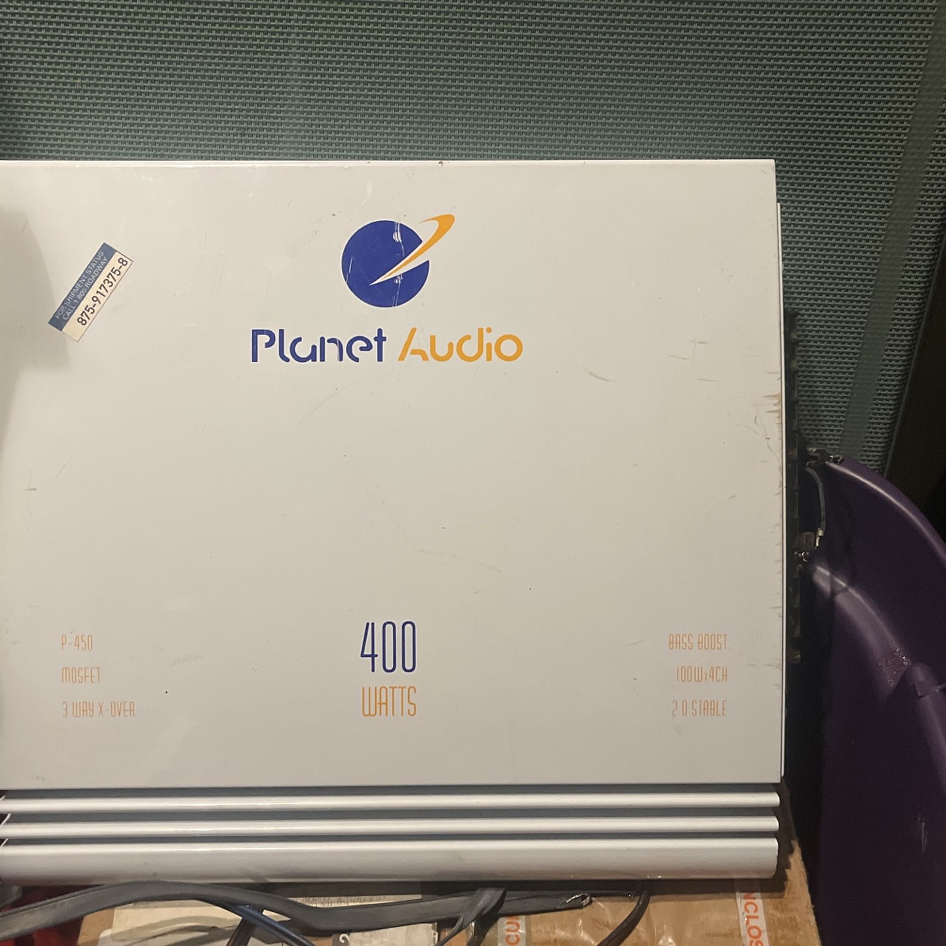 RARE PRECISION AUDIO PA-450 AMERICAN MADE AMPLIFIER OLD SCHOOL FOUR CHANNEL AMP