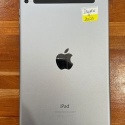 Apple Ipad Mini 4 32GB CELLULAR UNLOCKED Great Cosmetic Condition