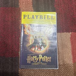 Harry Potter Playbill