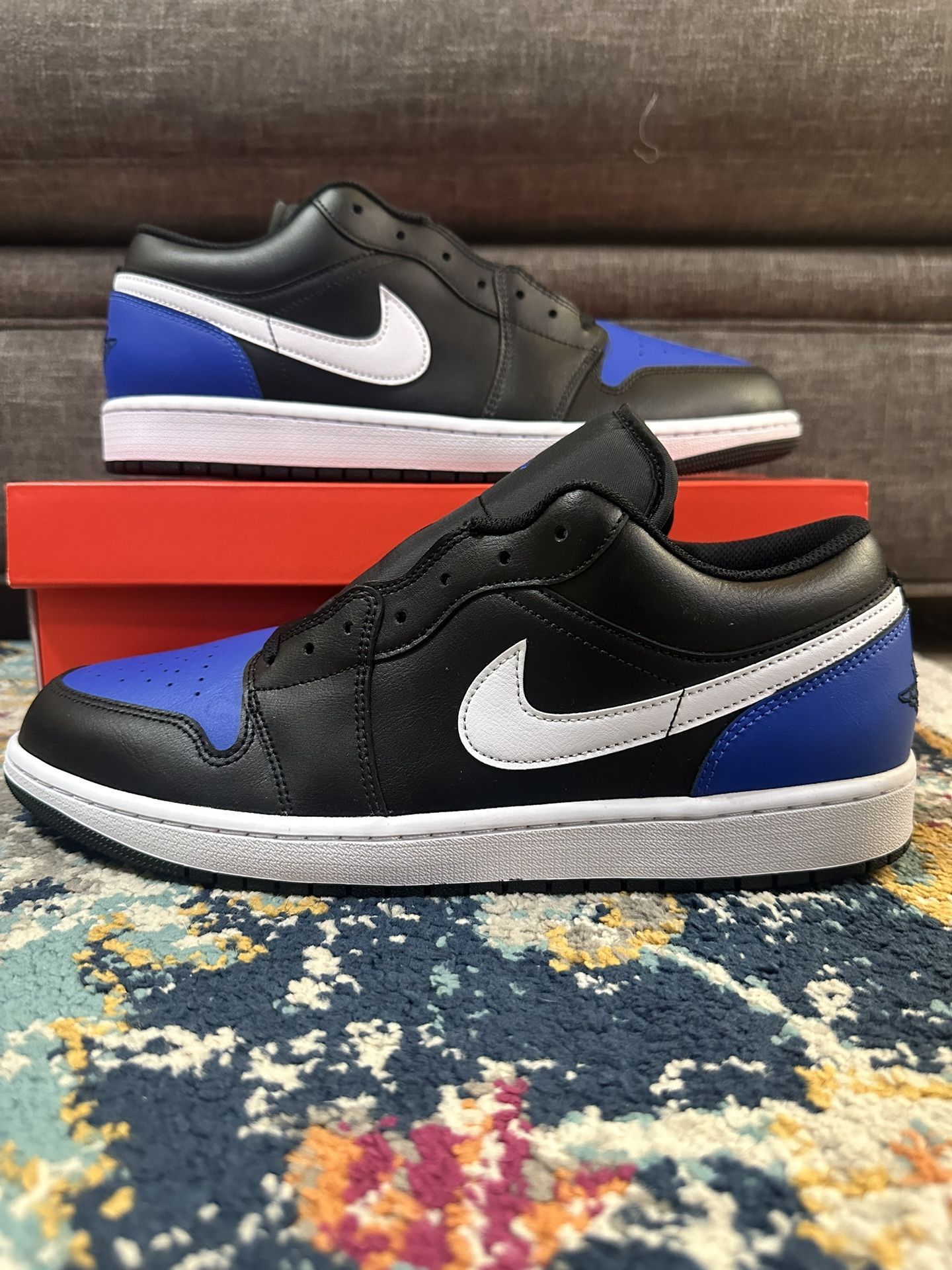 Nike Air Jordan 1 Low “Black Royal Toe”