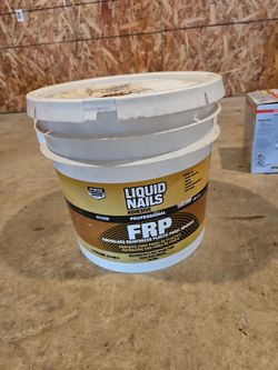FRP Adhesive, liquid nails 3.5 gal.