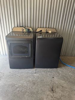 GE Profile Washer & Dryer Set - Electric - Works Great