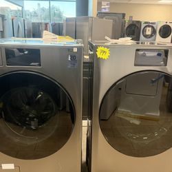 Samsung Bespoke Washer And Gas Dryer 