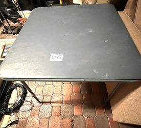  Very Nice Blue Folding Card Table $20