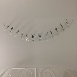 Mini Glass Bottle Garland 