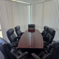 Conference Room Table With Chairs