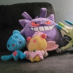 Pokemon Plushie Plus Backpack Lot #1