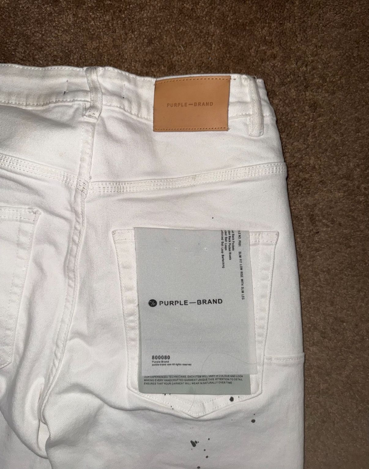 Brand New Purple Jeans
