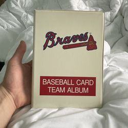 Atlanta Braves Baseball Card Mini-Album