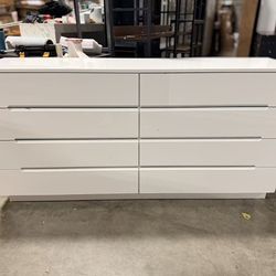 High Gloss Dresser with Lights,