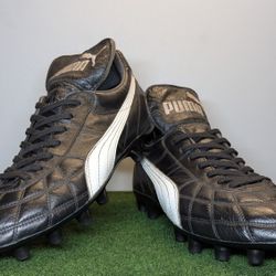Restored Vintage Japanese Puma Soccer Cleats Shoes Size 7.5 US