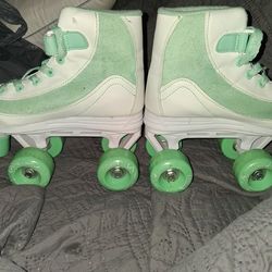 Girl skates!