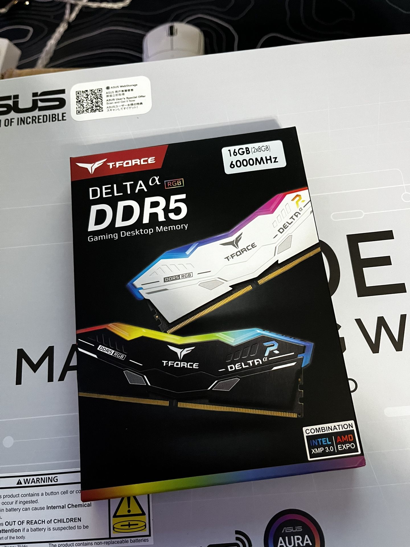 DDR5 Ram 16GB (8x2)