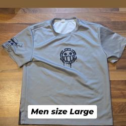 Mens Large Anime One Piece Themed Tshirt