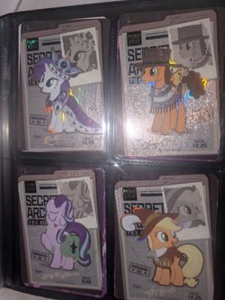 My Little Pony Rarity Secret Agent Card