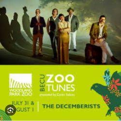 2 Tickets For The Decemberist @ Zoo 7/31