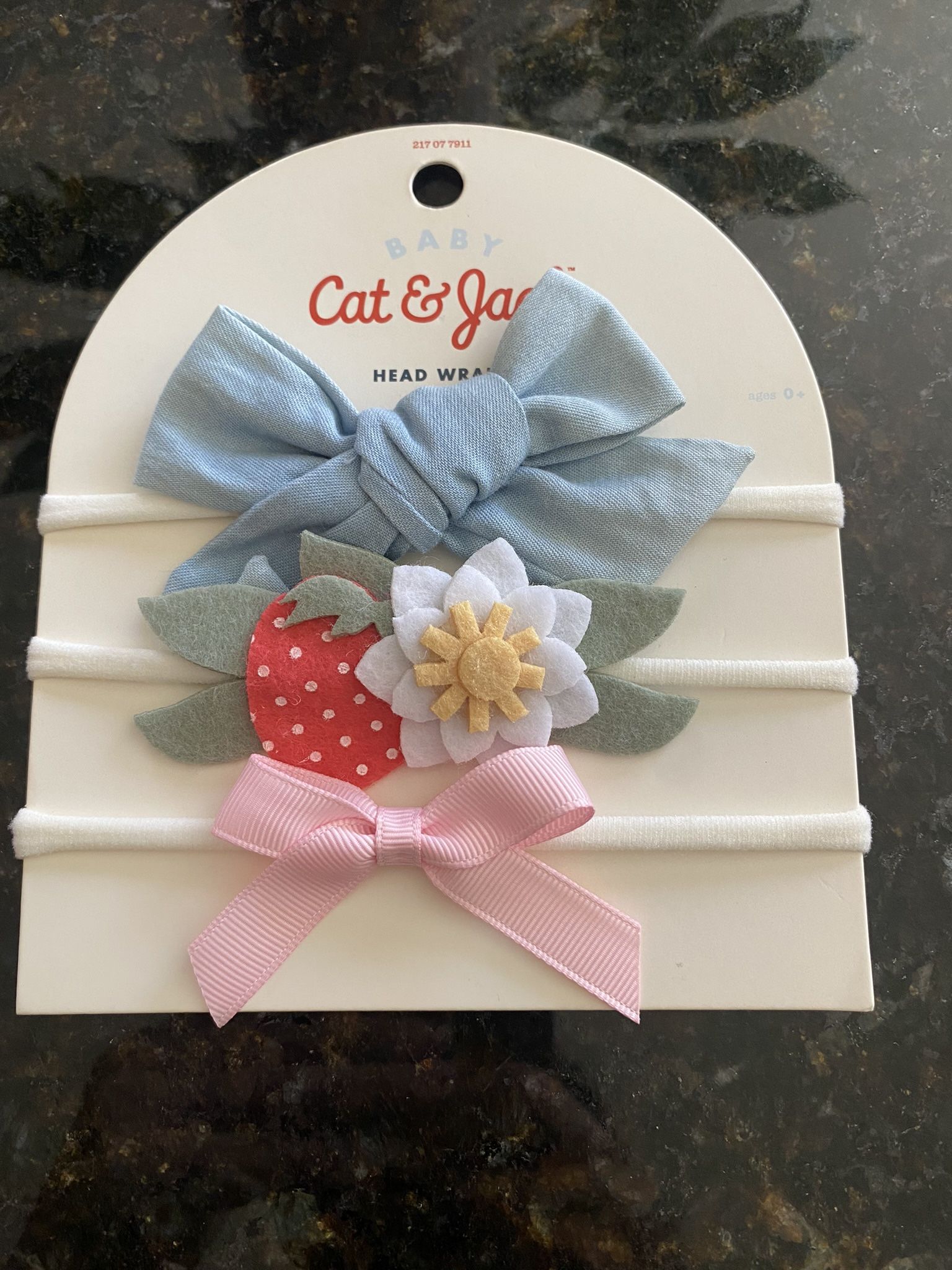 Cat and Jack Baby Bows