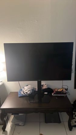 50-inch Vizio television with original remote control and stand included