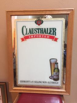 Claisthaler imported beer mirror