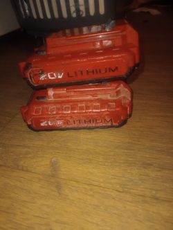 20 V Milwaukee Batteries