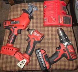Millwalkee brushless impact and drill